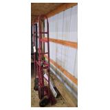 Large Heavy Duty Dolly Cart With Ratchet Strap