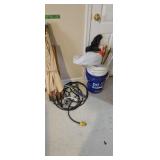 Folding Cot Plastic Buckets Extension Cord