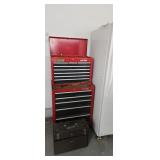 Craftsman Two Section Roll Around Tool Box With