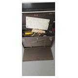 Small Metal Toolbox With Tools