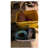 Lot Of Hardware Items Plumbing Snake Gas Cans Tubs