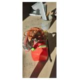 Extension Cord Hand Tools Gas Cans Pry Bar