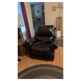 Large Leather Electric  Recliner 42 In Wide
