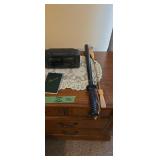 Items On Top Of Nightstand Clock Radio Billy