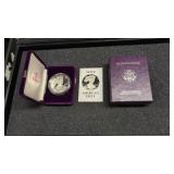 1986 proof American eagle dollar coin