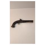 Early Percussion Pistol 69 Caliber No Makers