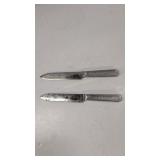 Pair Of Us Marked Knives Model 1904