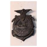 Us War Service World War I Shipbuilders Badge
