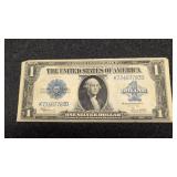 $1 large note silver certificate series 1923