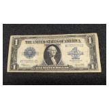 $1 large note silver certificate series 1923