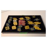 25 Vintage Delaware License Tag Year Inserts As