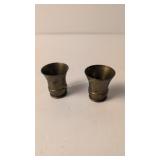 Pair Of World War Ii German Trench Art Shot
