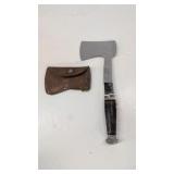 Vintage Case Xx Hatchet With Cover 11 In