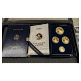 1993 gold American eagles proof set