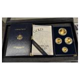 1996 American eagle gold bullion proof set