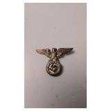 German Sa/ss M1927 Pattern Eagle Cap Pin 1.5 In