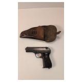 Cz Model 27 Pistol With Holster 7.65 Caliber