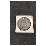 1902 Morgan silver dollar