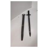 Us Model 1907 Bayonet/sword With Scabbard