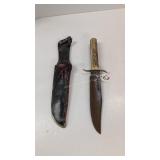 Primitive Original Bowie Bone Handled Night With