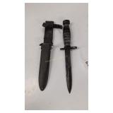 Us Model M4 Bayonet/knife With M8a1 Scabbard