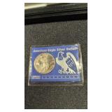 1997 American eagle silver dollar