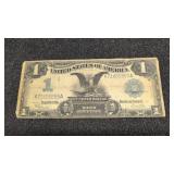 Series 1899 us $1 silver certificate