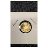 1996 US $5 gold coin