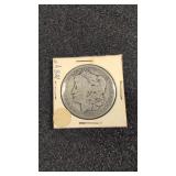 1889-0 Morgan silver dollar