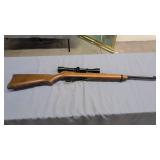Ruger model 10/22 rifle 22 win Magnum with 4x32