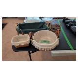 Four Longaberger Baskets