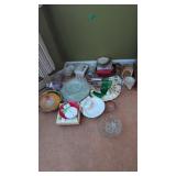 China And Glassware As Shown