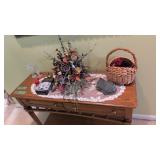 Items On Top Of Hall Table Decorative Etc