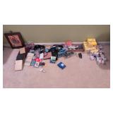 Items On Floor Pen Knives Books Freestyle Items