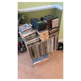 Vintage Record Albums And Cassette Tapes Mostly