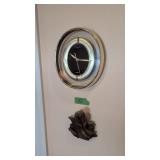 Items On Wall Heirloom Quartz Clock Figurine Etc