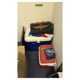 Coolers And Picture Frame With Bag
