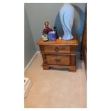 Modern Two-drawer Nightstand 26 X16 X23