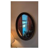 Large Oval Wall Mirror 30 X23