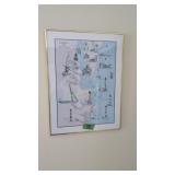 Framed Print Lighthouses Of The Mid-atlantic