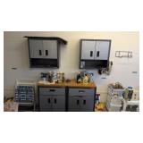 Gladiator Workbench And Wall Cabinets Workbench