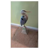 Wooden Shorebird Figure 23 In Tall