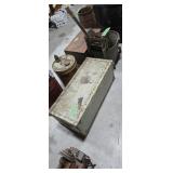 Wooden storage box and mop bucket