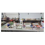 Figurines glassware sporting items Wallace