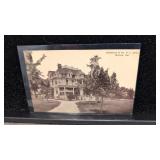 Postcard Milford Delaware residents of doctor