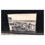 Postcard Rehoboth Beach Delaware boardwalk and