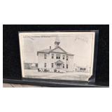 Postcard Delmar Delaware Maryland high school