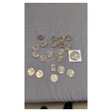 21 Kennedy half dollars one is 40% silver
