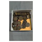 Lot of 60 Indian Head pennies