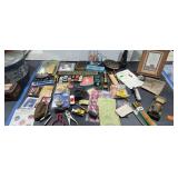 Hot Wheels cars advertising items as shown